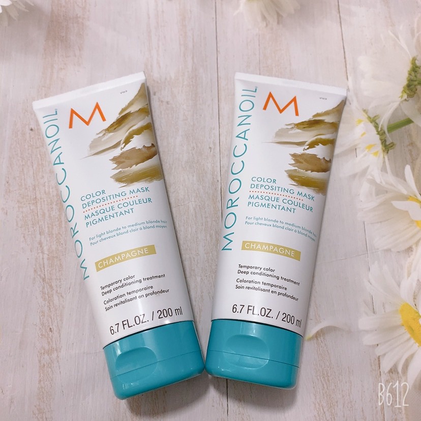 Mặt Nạ Dưỡng Bổ Sung Hạt Màu Moroccanoil Color Depositing Mask 200ml (Chính Hãng)