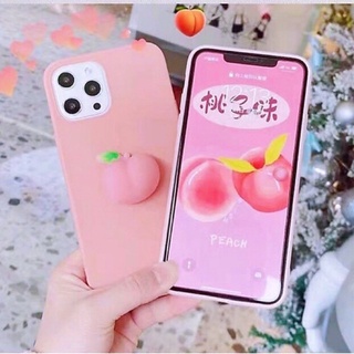 Ốp lưng trái đào bóp 3d iphone 12