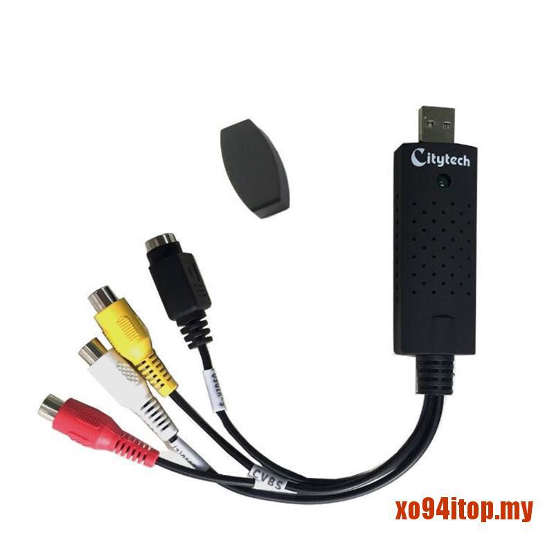 Bộ Chuyển Đổi Thẻ Âm Thanh Video Vhs Sang Kỹ Thuật Số Usb 2.0 | BigBuy360 - bigbuy360.vn