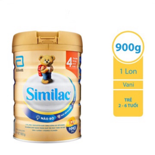 Sữa Similac IQ Plus HMO số 4 900g