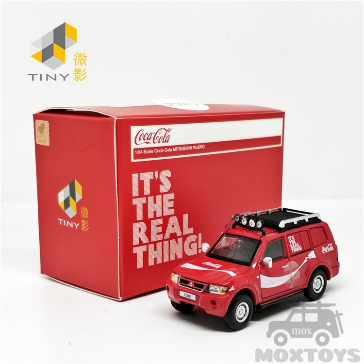 Mô Hình Xe Hơi Mitsubishi Pajero 2003 Màu Đỏ Tỉ Lệ 1:64