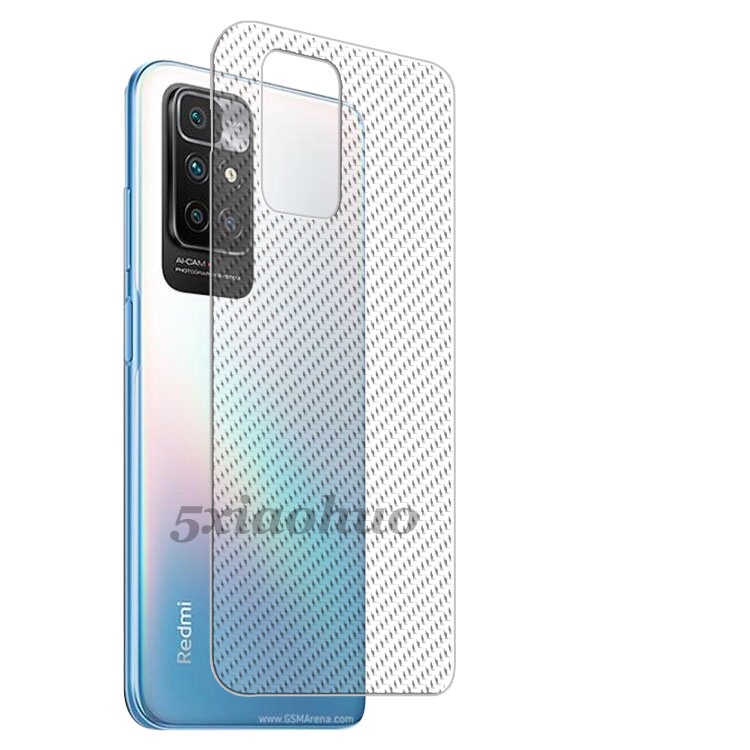 Set 5 Miếng Dán Lưng Điện Thoại Bằng Sợi Carbon 3d Cho Xiaomi 11T Pro xiaomi 11 lite Redmi 10 Note 10s 9T 9A