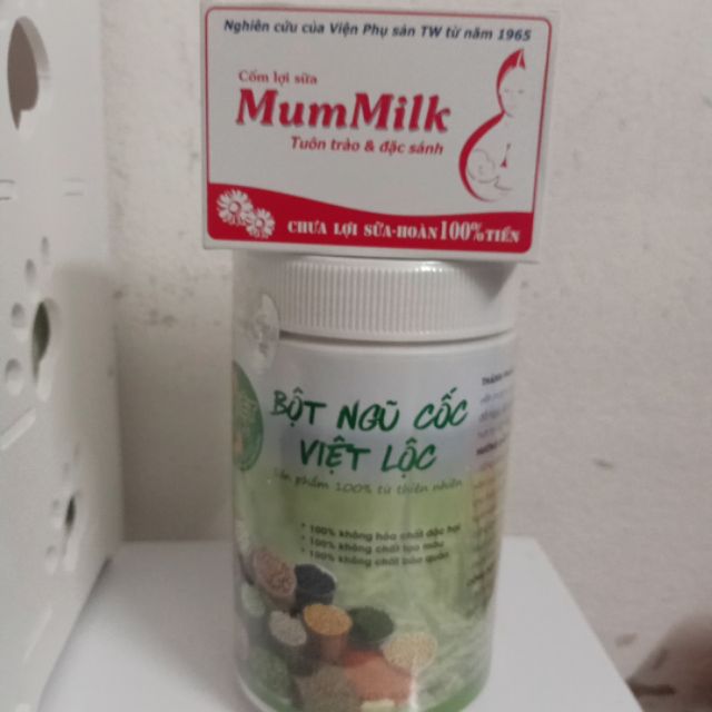 combo ngũ cốc việt lộc (1 hộp ngũ cốc+1 hộp cốm mummik)