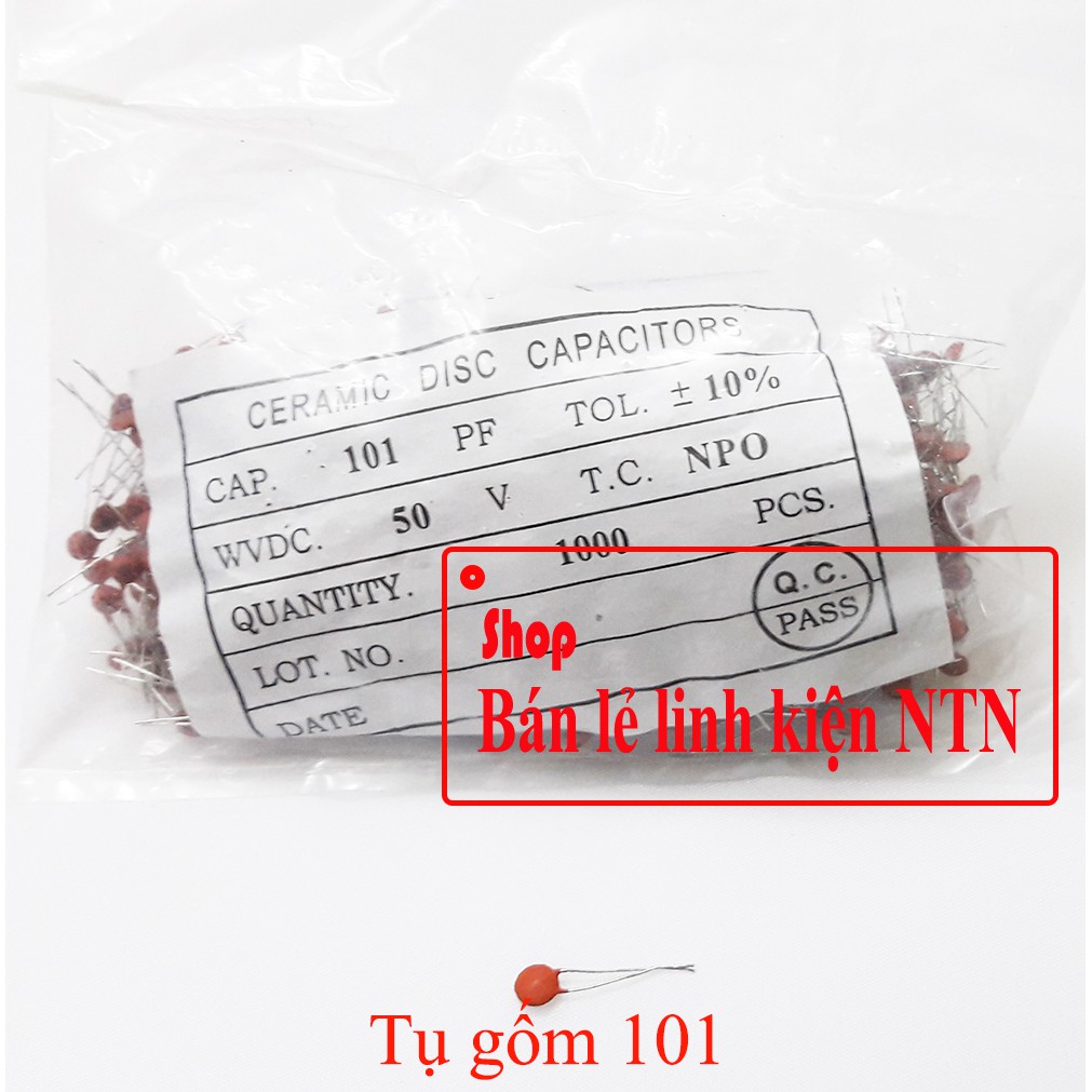 Tụ gốm 100pF (101)
