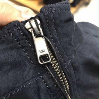 Áo khoác da lộn ZARA MAN