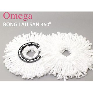 Combo 2 bông lau sàn độ omega mop 360