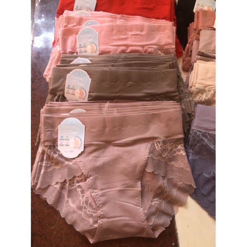 Quần lót 8889 gen bụng cạp lưng cao ôm bụng nâng mông, quần chíp nữ chất cotton loại 1.