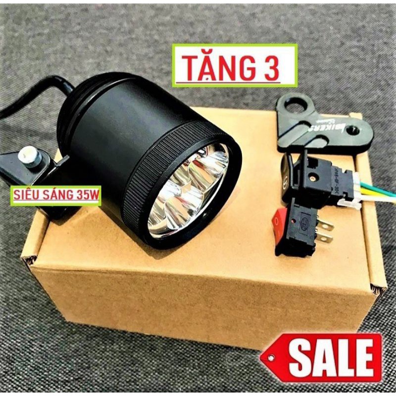 SIÊU SÁNG VỚI BỘ ĐÈN TRỢ SÁNG L4 TẶNG PHỤ KIỆN LẮP ĐẶT GẮN XE MÁY VÀ ÔTÔ LOẠI HÀNG CAO CẤP MẪU MỚI