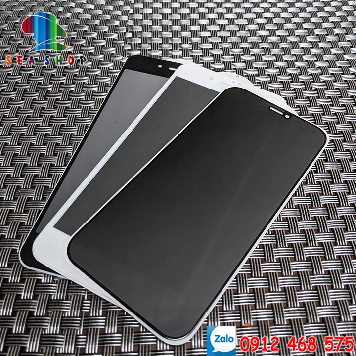 Kính chống nhìn trộm KINGKONG- Full màn iphone 6, 6S, 6S Plus, 7 Plus, 8 Plus, XR, XS Max,11 Pro Max, 12- Kính 21D