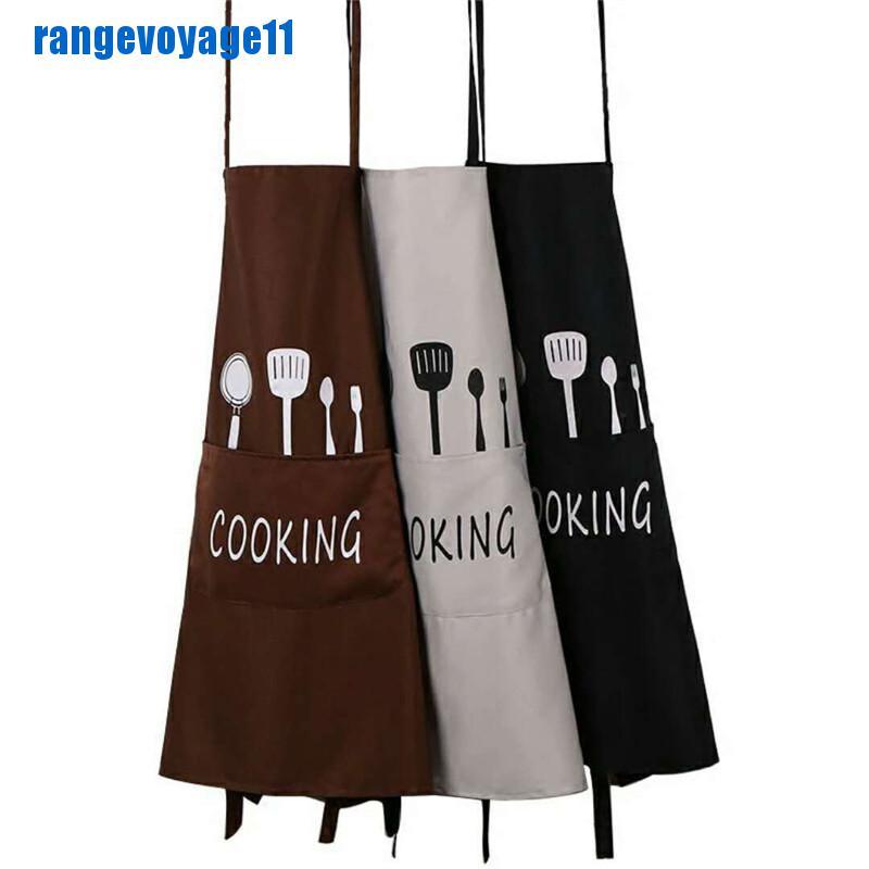 Tạp Dề Nấu Ăn Vải Cotton Họa Tiết Sọc Caro Cho Nam Và Nữ