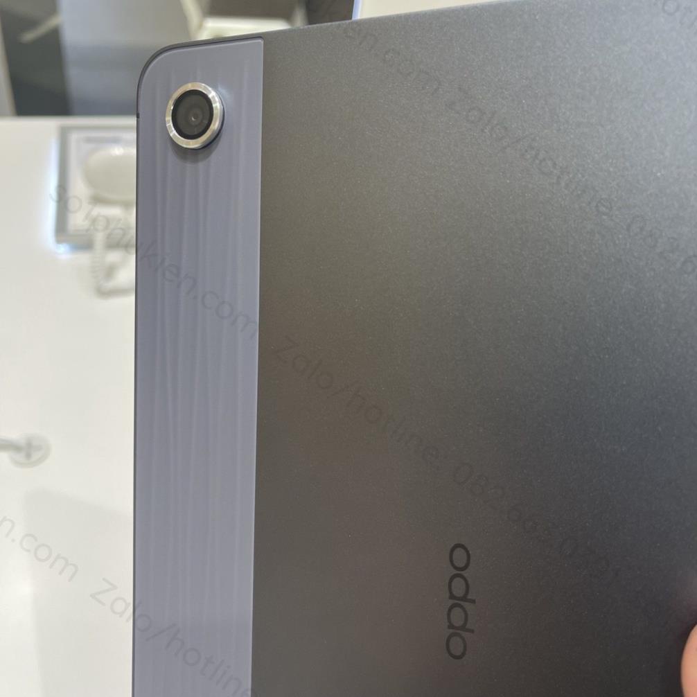 Viền chụp camera Oppo Pad Air liền kính cường lực trong suốt full HD, viền nhôm titan bền đẹp