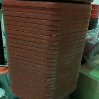 Chậu nhựa nâu 31cm