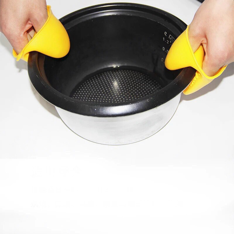 Sét 2 miếng lót tay chống nóng chất liệu silicon