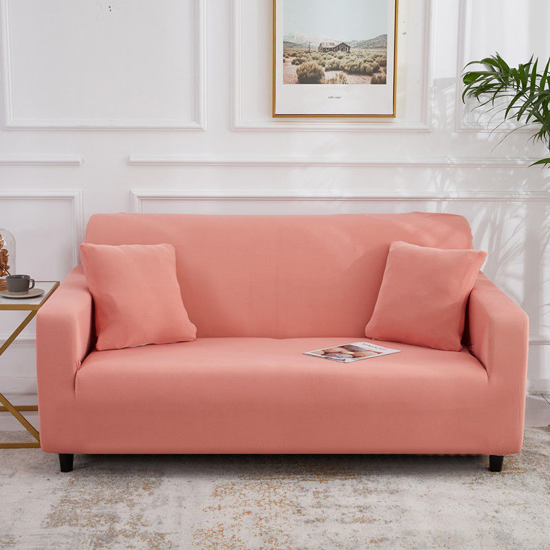 Bọc Ghế Sofa Bằng Vải Lụa Màu Trơn Hiện Đại