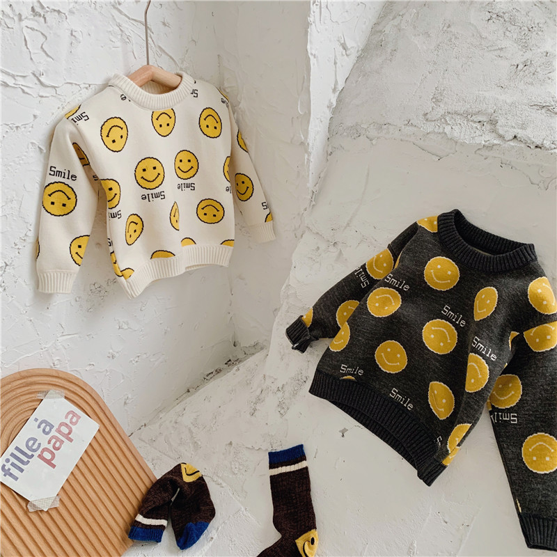 Áo Sweater Hoạ Tiết Hoạt Hình Đáng Yêu Se7En Cho Bé 1-5 Tuổi