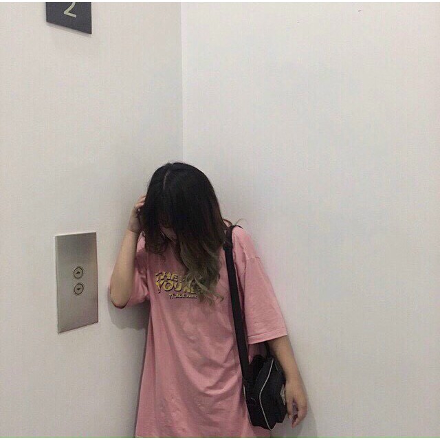 áo thun Unisex tay lỡ from rộng