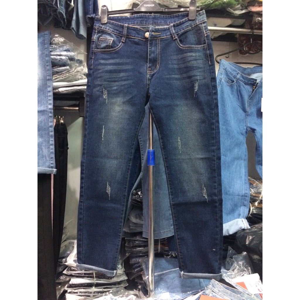 Quần jean nam co giãn màu bạc JN104