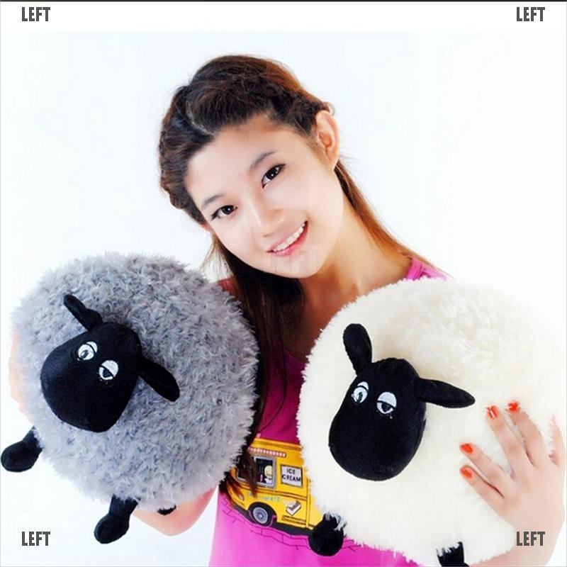 LEFT White/Gray Sheep Character Stuffed Soft Plush Toys Kids Baby Toy Or Cushion