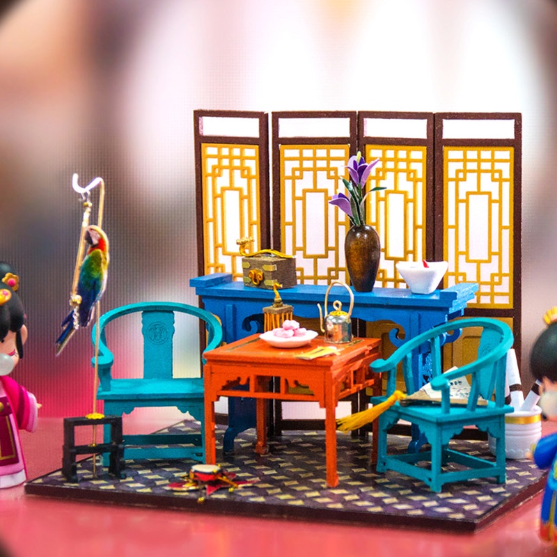 Mô hình gỗ 3D Lắp ráp DIY Doll House Robotime Ancient House