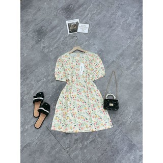 Đầm hoa nhí vintage