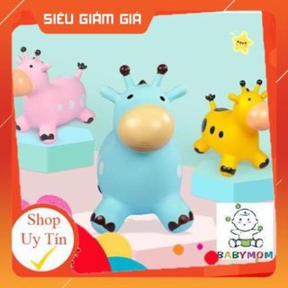 Thú nhún bơm hơi, đồ chơi thú nhún {hàng cao cấp loại 1] bé thỏa sức nhún nhảy