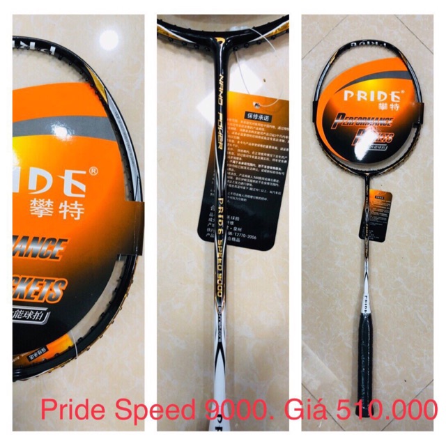 Vợt cầu lông Pride Speed 9000