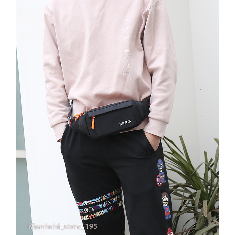 [GIẢM GIÁ SÂU] Túi bao tử Sports thời trang nam nữ phong cách thể thao năng động BG015 | BigBuy360 - bigbuy360.vn