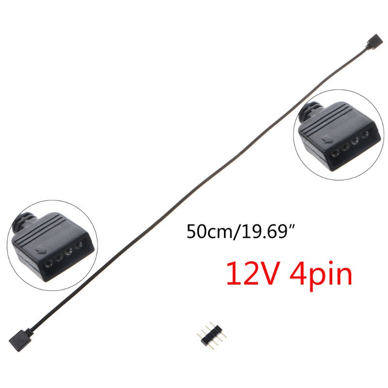 Dây Cáp Nối Dài Cổng Quạt Tản Nhiệt RGB 12V 4Pin