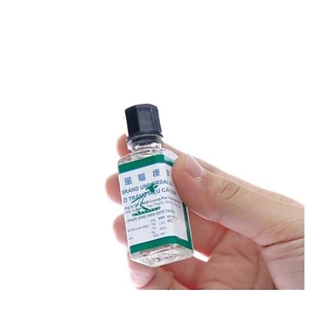 Dầu gió trắng Cây Búa Singapore - Dầu gió xoa Sao Vàng 5ml - Xoa bóp nhức mỏi
