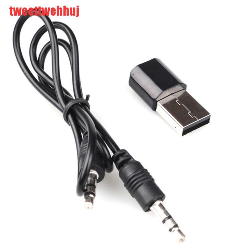 Thiết Bị Nhận Tín Hiệu Âm Thanh Bluetooth Không Dây Mini Usb 3.5mm Aux Cho Xe Hơi