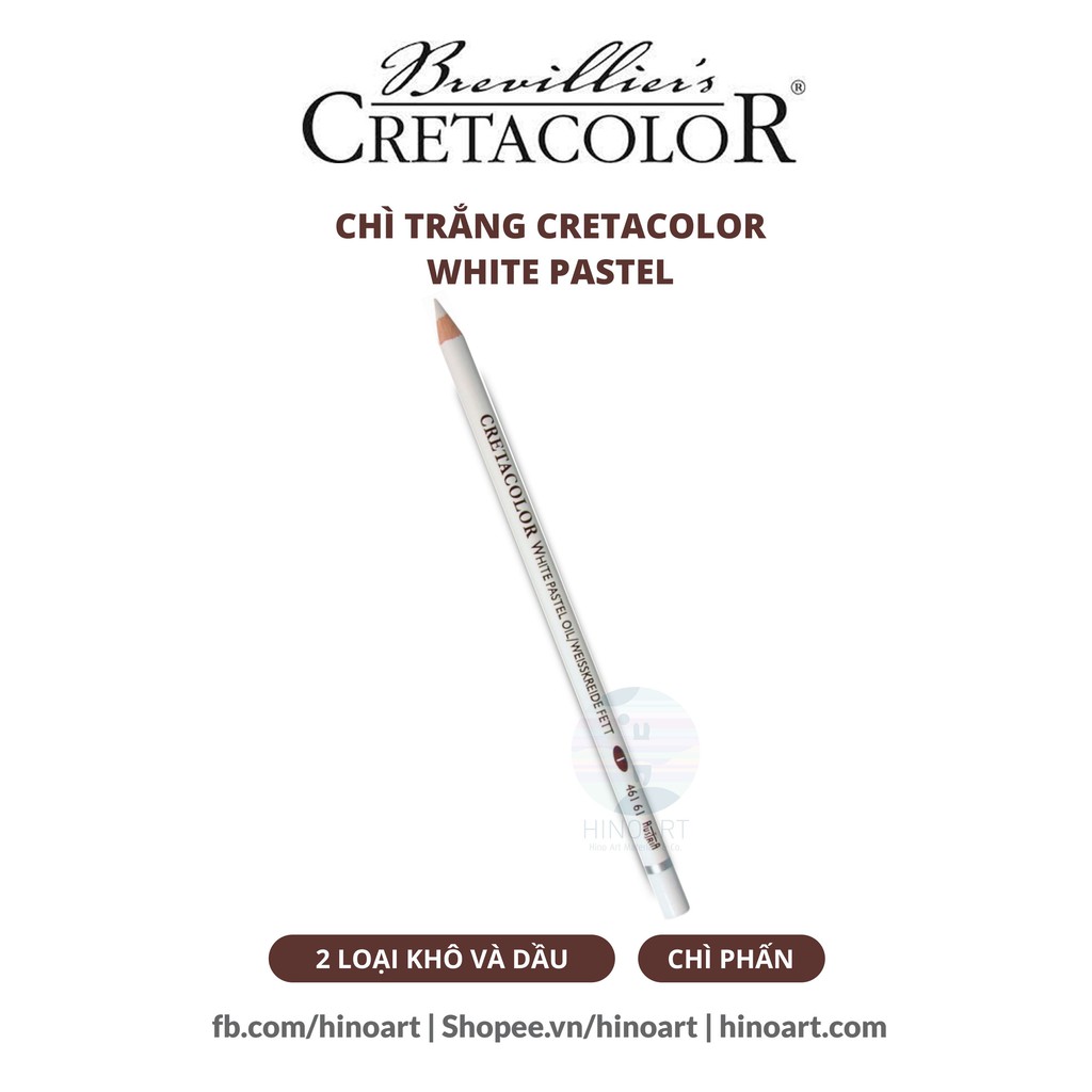 Chì trắng Cretacolor White Chalk