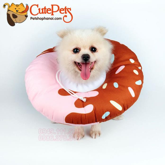 Vòng chống liếm đệm vải bông xấu hổ cho chó mèo nhỏ - CutePets