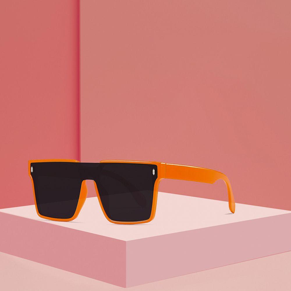 Kính Mát Gọng Vuông Lớn Chống Tia UV400 Chống Bức Xạ Phong Cách Hàn Quốc Cổ Điển Dành Cho Nam Và Nữ