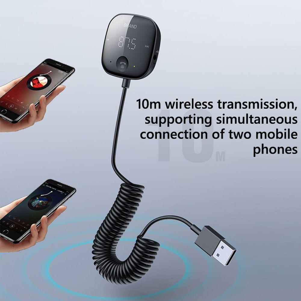 Thiết Bị Thu Phát Bluetooth 5.0 Tích Hợp Đài FM Và Máy MP3 TAYLOR1 Cho Xe Hơi