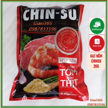 Hạt nêm Chinsu ngọt TÔM thơm Thịt 2kg