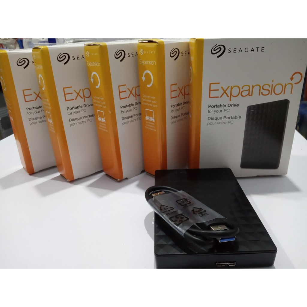 ổ cứng di động Seagate Expantion 250GB 320GB 500GB 1TB USB 3.0 bảo hành 24 tháng-tặng túi chống sốc