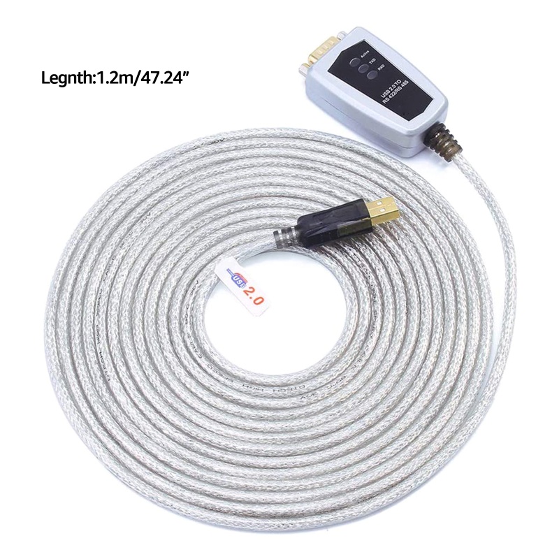 Cáp Chuyển Đổi Cổng USB Sang RS422 RS485 Dài 1.2m Cho Windows 10 8 7 XP Mac
