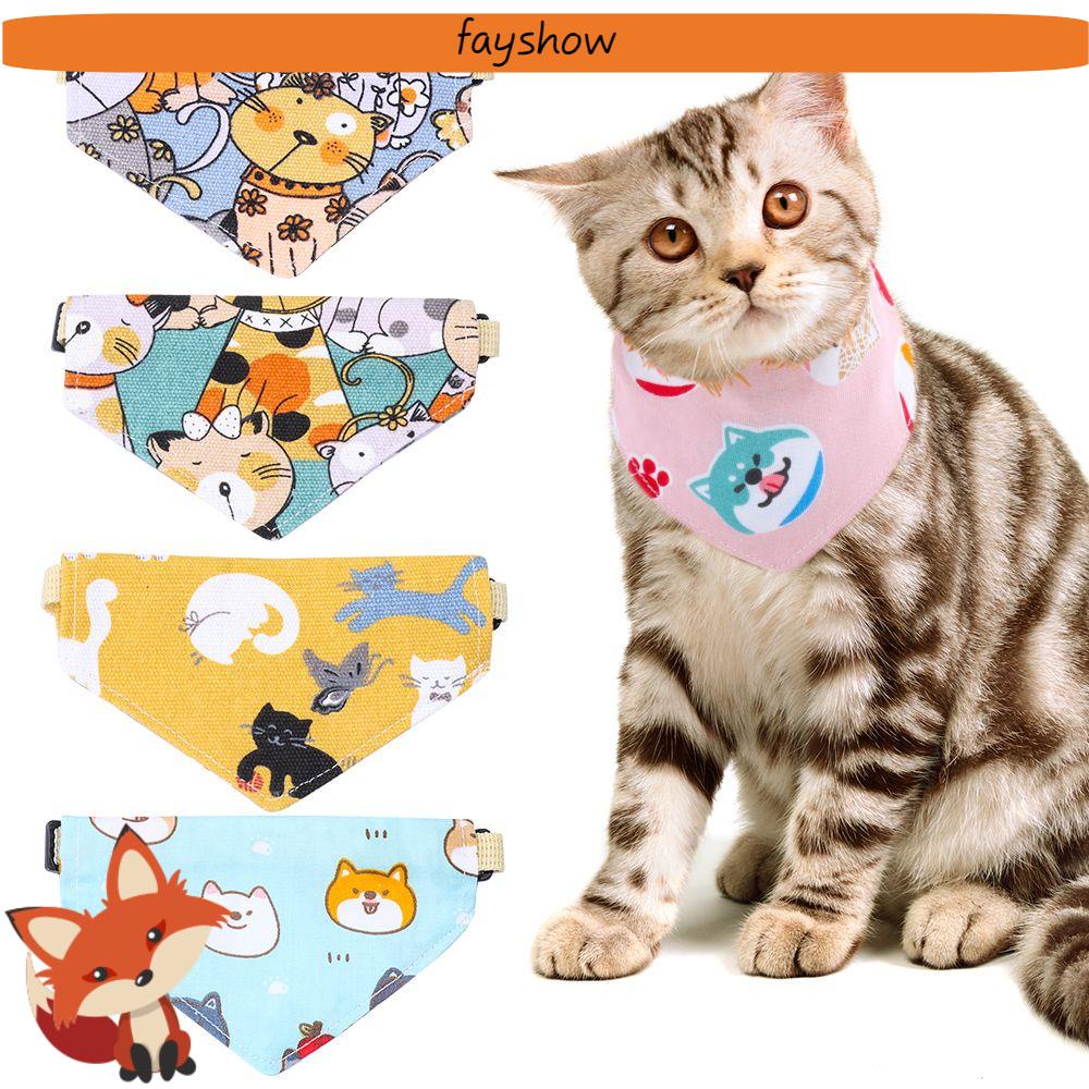 Khăn Choàng Cổ Hình Tam Giác Có Thể Giặt Sạch Trang Trí Cho Thú Cưng