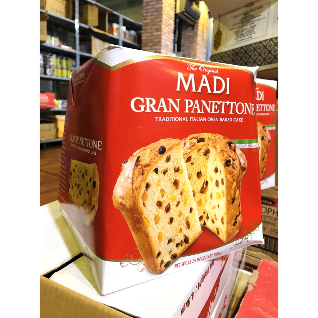 Bánh Mì Madi Gran Panettone Italian Cake (1000g) | BigBuy360 - bigbuy360.vn