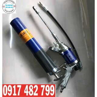 SÚNG BƠM MỠ BÒ GREASE GUN DÙNG KHÍ NÉN