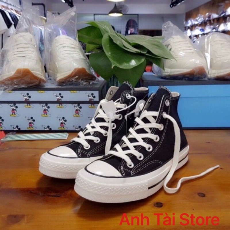 Giày thể thao Sneakers cổ cao và thấp cổ nam nữ đế cao su chống trơn trượt thoáng khí tăng chiều cao phong cách CV 1970