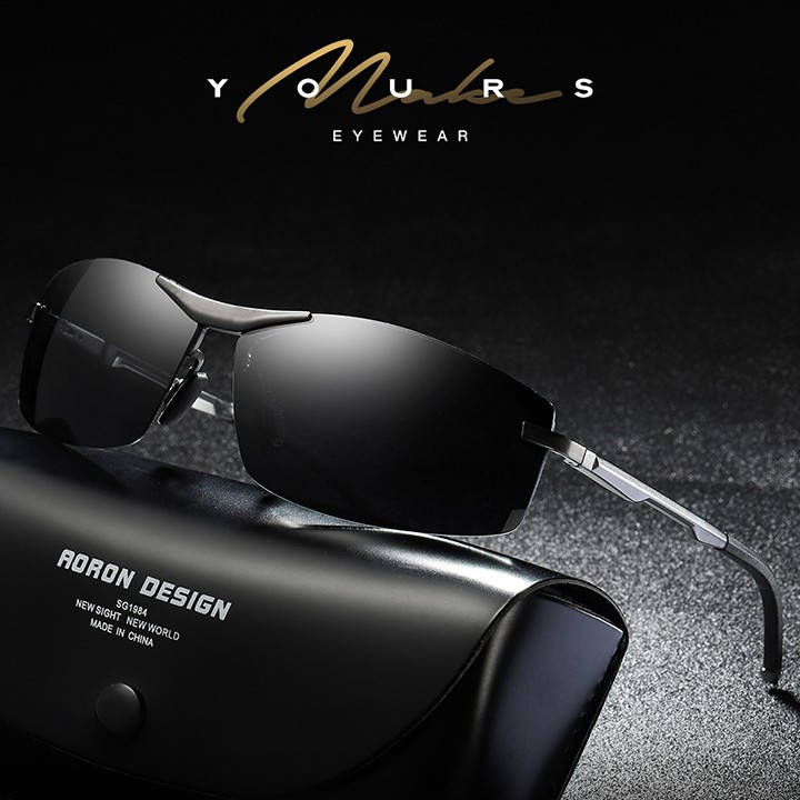 Mắt kính phân cực polarized chống chói, chống tia UV, kính mát nam - Mã số: MK1909