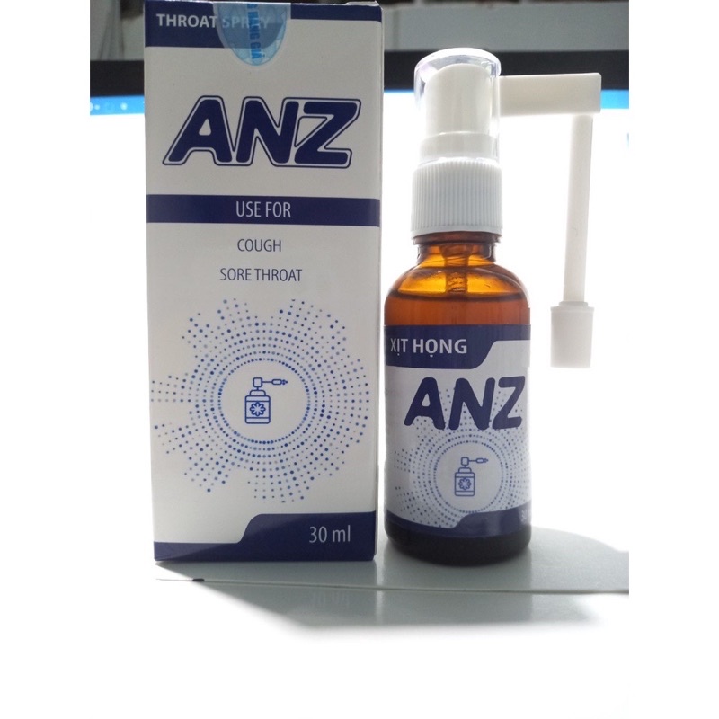 _ Xịt họng ANZ _H.O KHAN, H.O CÓ ĐỜM, V.I.Ê.M Đ.A.U H.Ọ.N.G.
