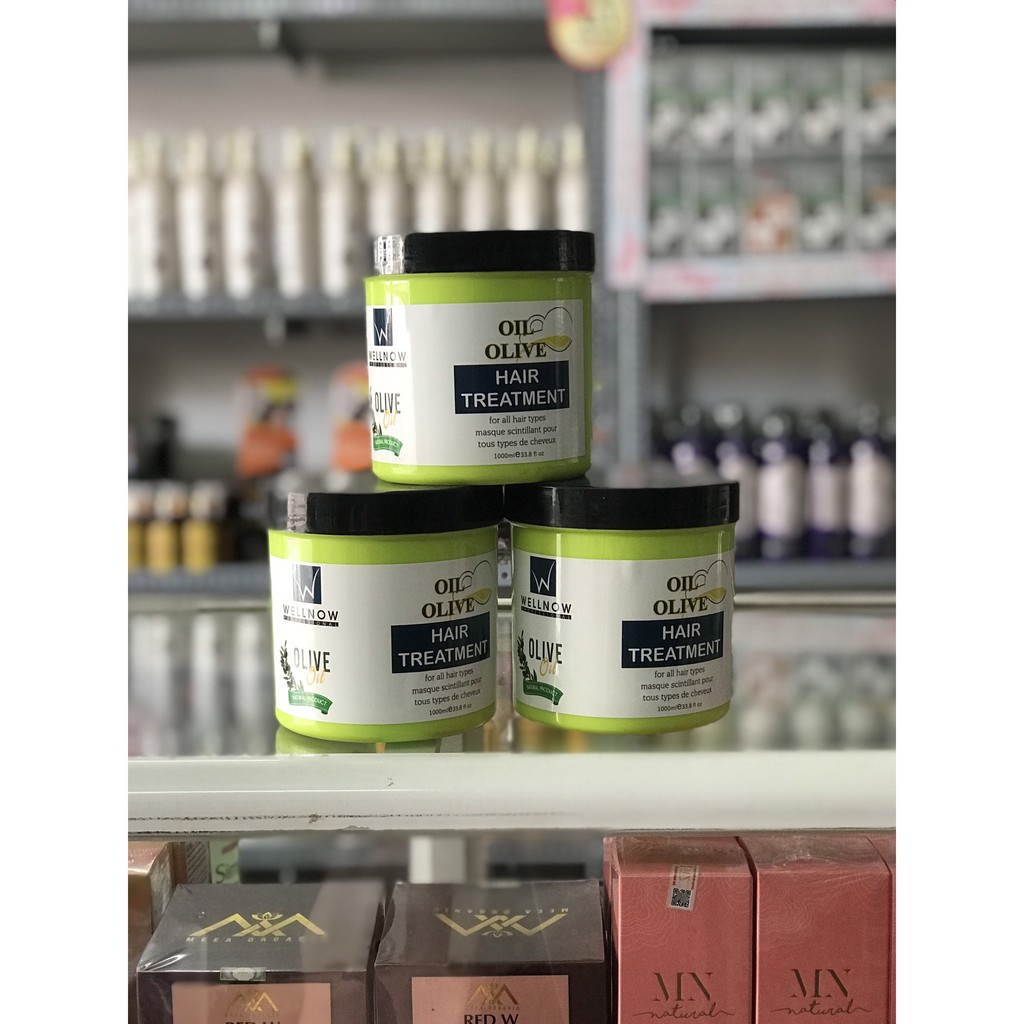 [CAO CẤP] HẤP DẦU WELLNOW TINH CHẤT OLIVE SIÊU MỀM MƯỢT TÓC - dung tích 1000ml | BigBuy360 - bigbuy360.vn