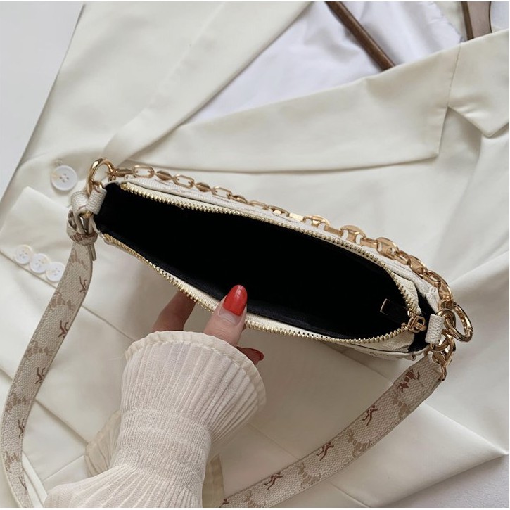 Túi Đeo Vai JASMIN NOIR Cho Nữ Phong Cách Hàn Quốc