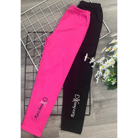 Quần dài Legging bé gái cotton size đại chất đẹp 18-30kg