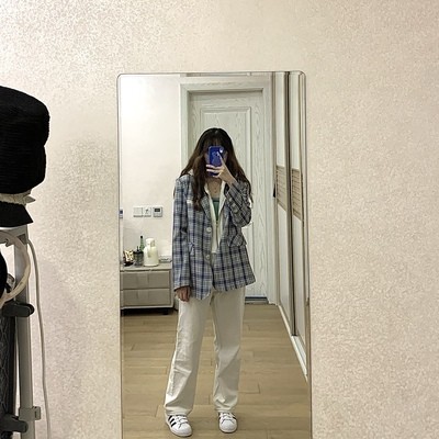 Ảnh thật 3 hình cuối-2W423.Áo baler kẻ caro xuân hè phong cách Hàn Quốc | BigBuy360 - bigbuy360.vn