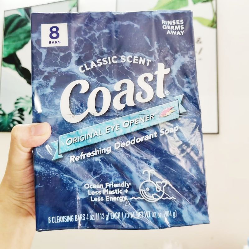 Xà bông cục Coast 113g  hàng USA xà bông tắm Mỹ xà bông thơm