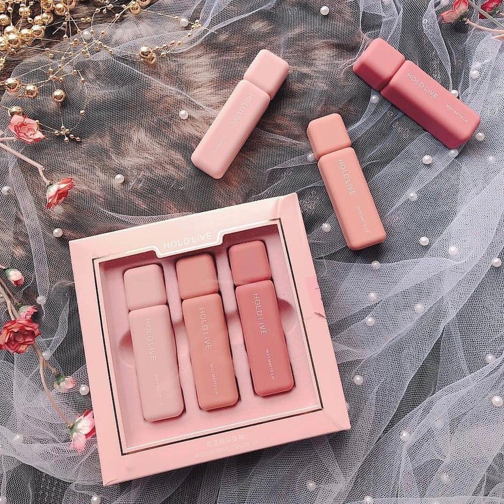 [HOLD LIVE] Set 3 son kem Hold Live Wonderful Color Lip