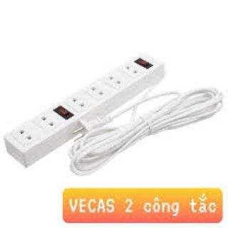 Ổ điện VECAS 2 công tắc ( dài 3m )